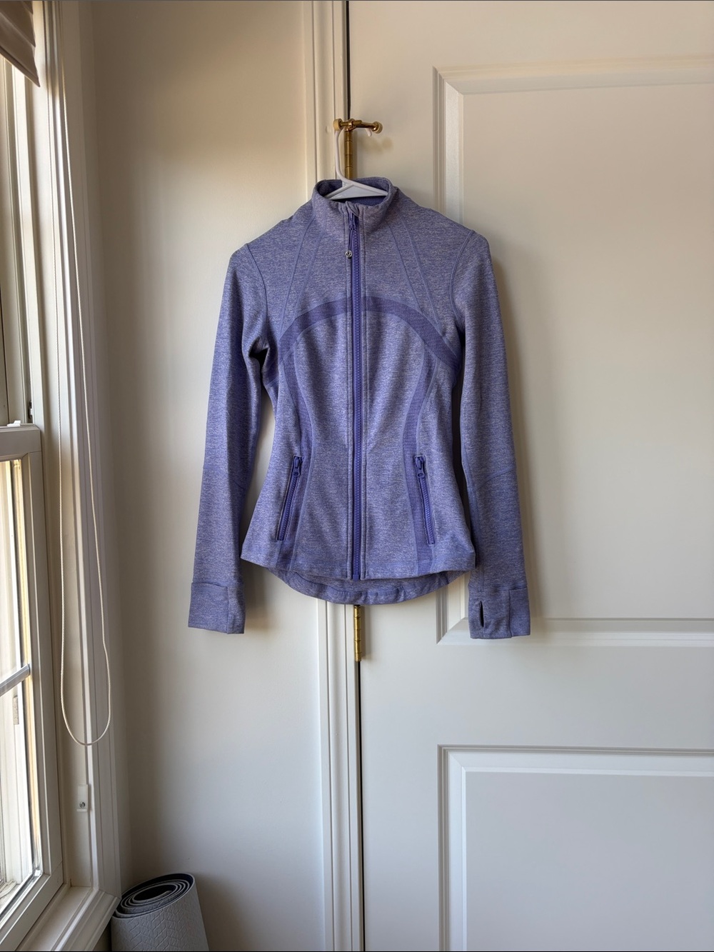 lululemon athletica Lavender Full-Zip Athletic Jacket